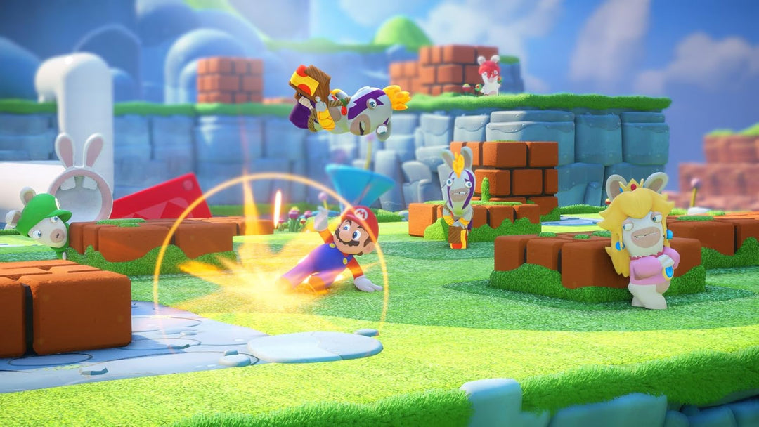 Mario & Rabbids Kingdom Battle - Gold Edition - [Nintendo Switch] Nintendo Switch Gold, Nintendo Swi