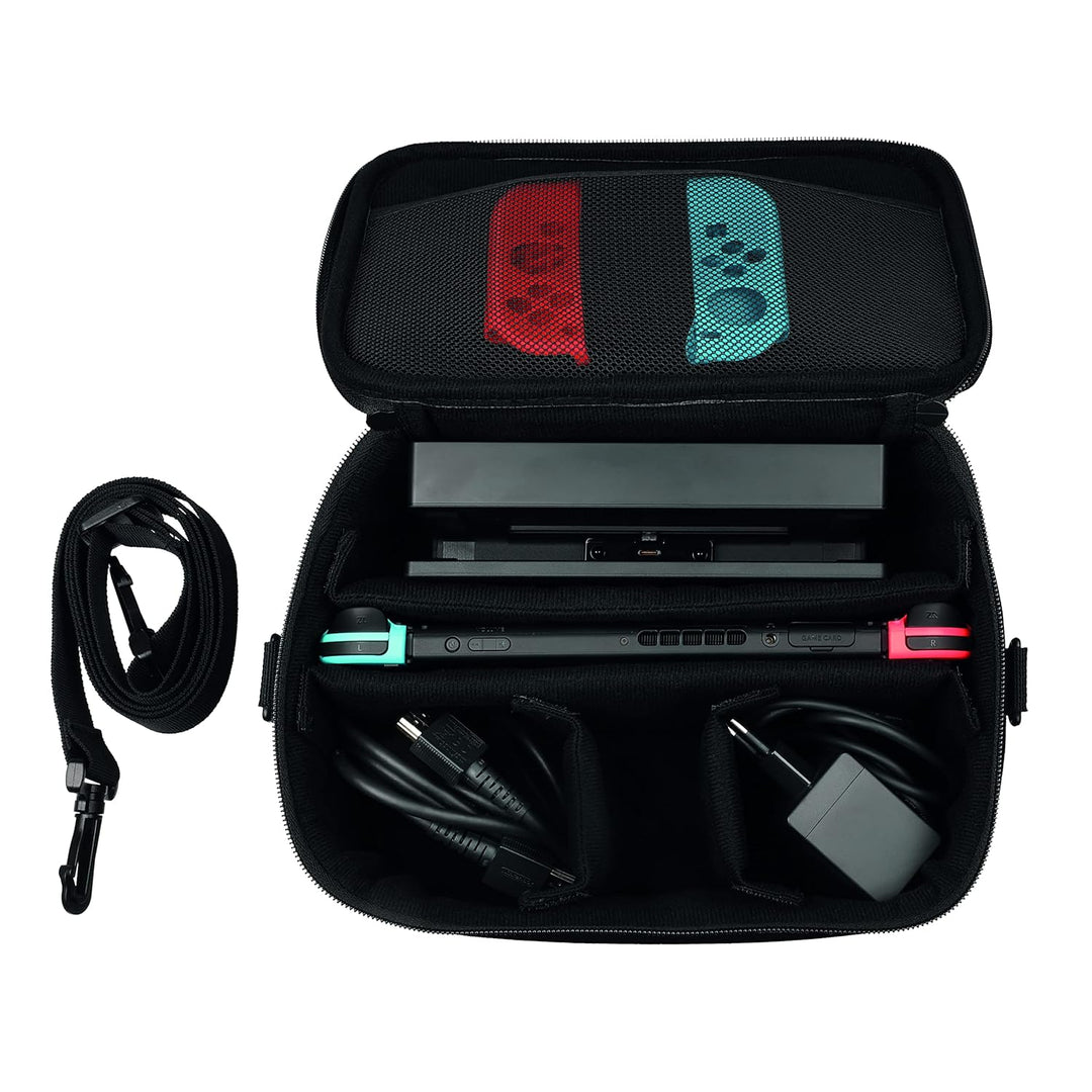 Konix One Piece Umhängetasche Schutz und Transport Lunch Bag Konsole, Spiele und Zubehör Nintendo Sw