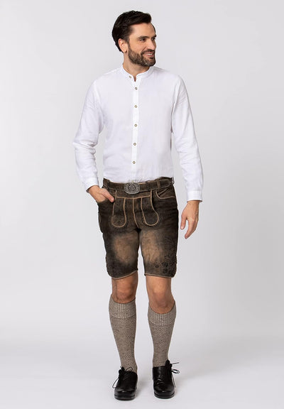 Stockerpoint Herren Hose Almbräu Freizeithose 46 Raw-schwarz, 46 Raw-schwarz
