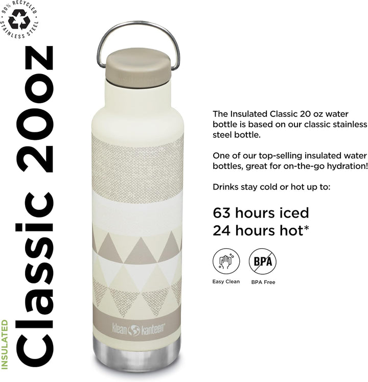 Klean Kanteen Classic VI Trinkflasche Salinen 592 ml 592 ml Salinen, 592 ml Salinen