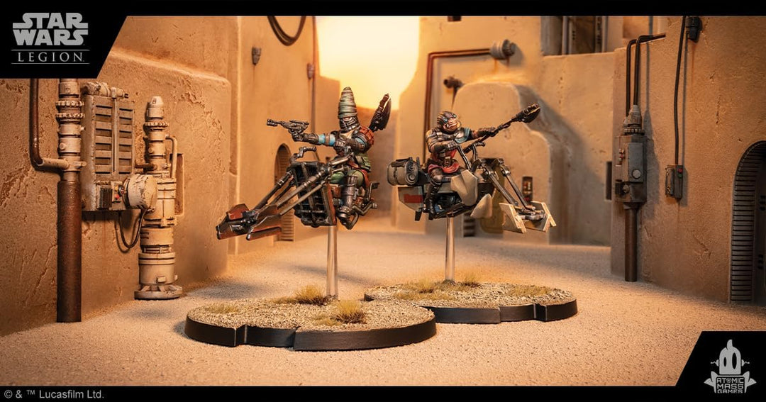 Atomic Mass Games Swoop Bike Riders: Star Wars Legion Miniatur-Spiel, ab 14 Jahren, 90 Minuten Spiel