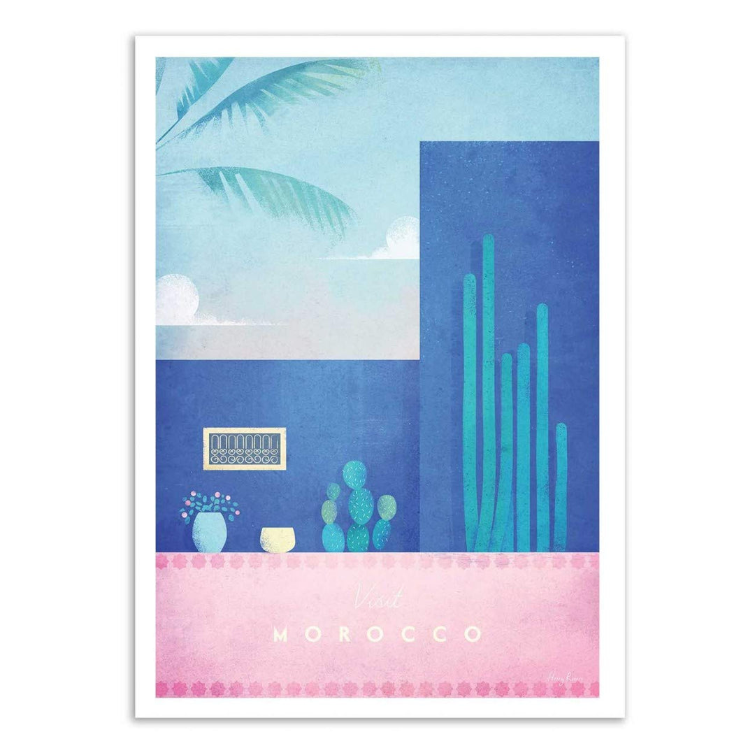 Wall Editions Art-Poster - Visit Morocco - Henry Rivers
