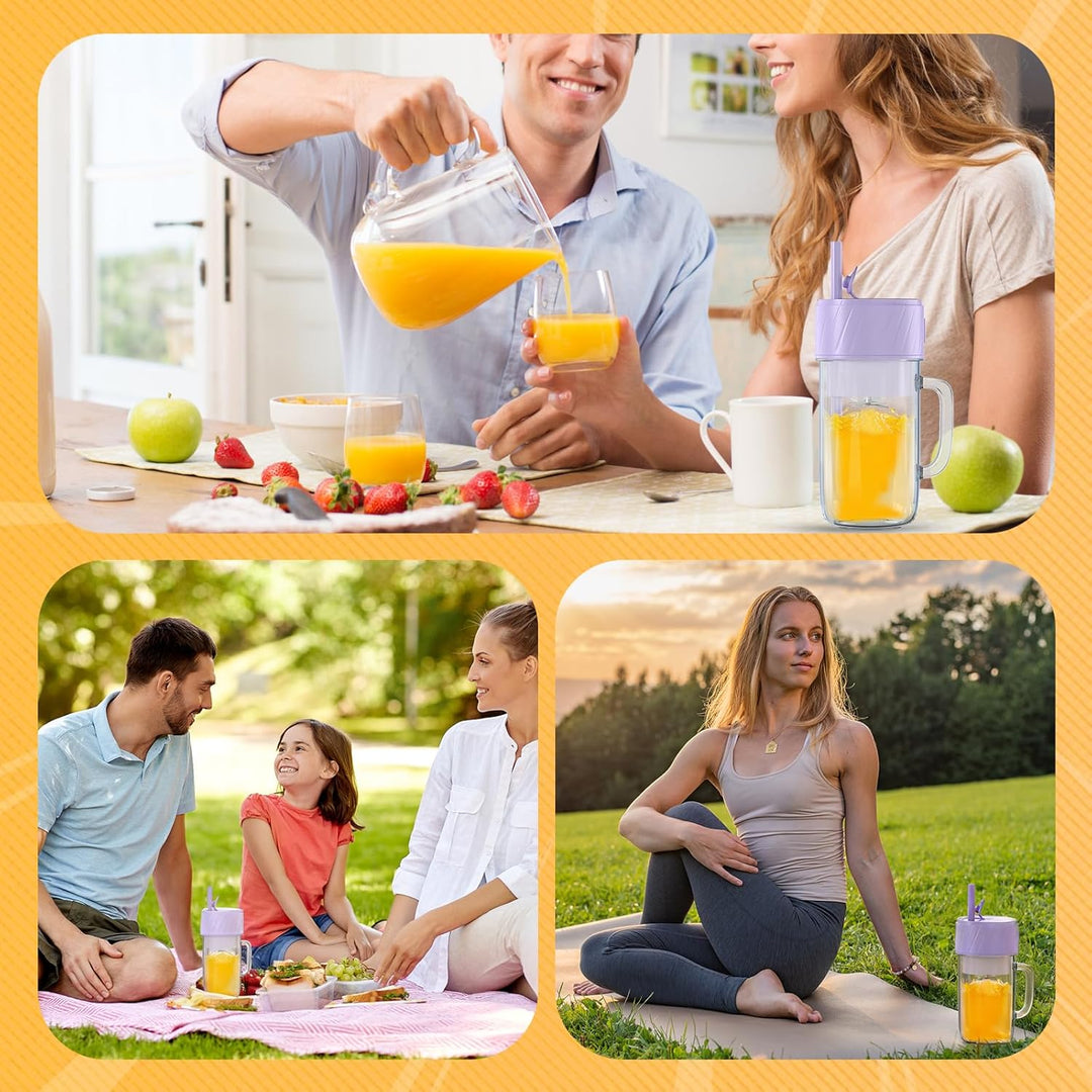 Mixer Smoothie Maker, Smoothie Mixer Klein, Mini Tragbarer Blender, Tragbarer Mixers USB, Smoothie-M