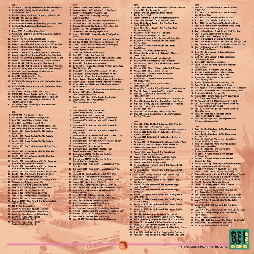 Florida Box, Audio-CD