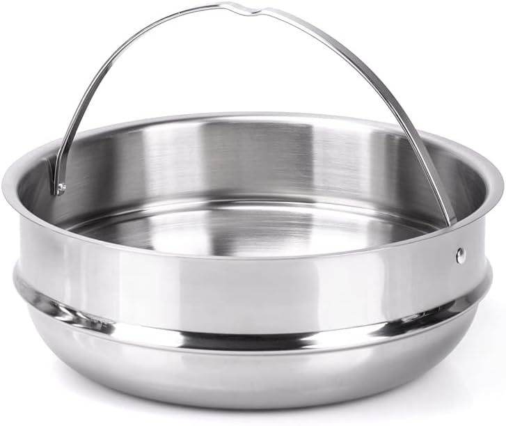 Moneta Accordo Kombi-Kochtopf 24 cm mit Deckel und Doppelkorb, Edelstahl für jedes Herd