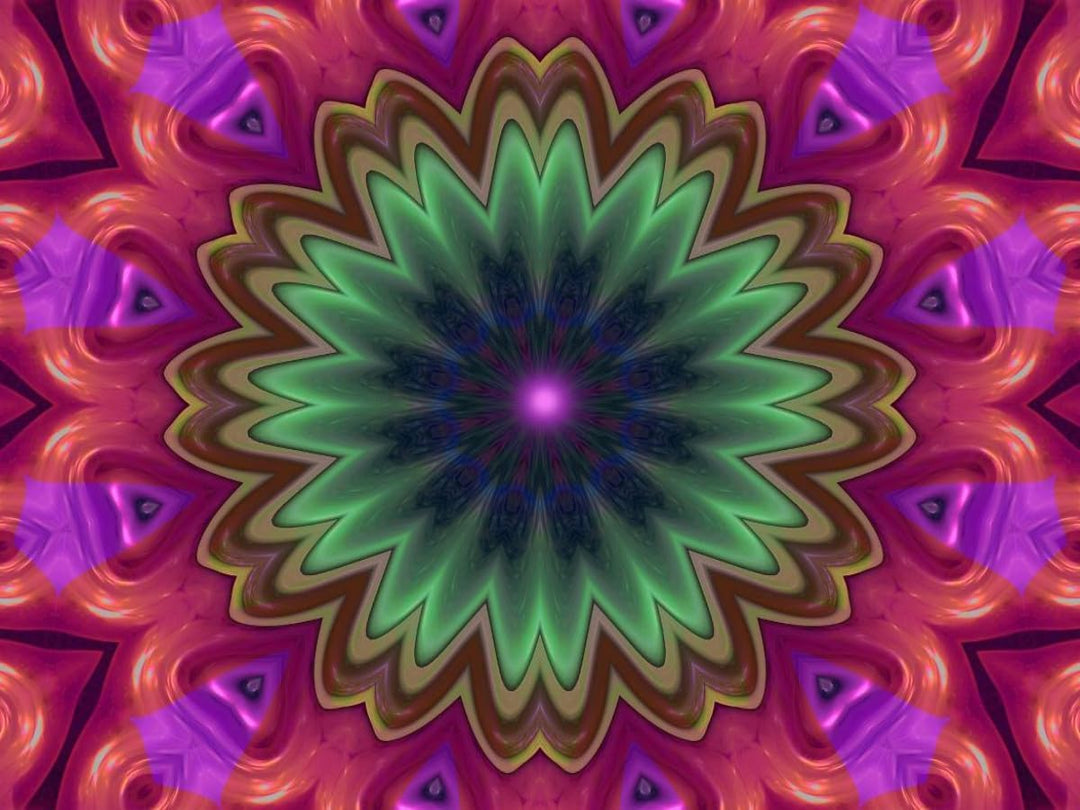CALVENDO Puzzle Mandala 10 CB 1000 Teile Lege-Grösse 64 x 48 cm Foto-Puzzle Bild von Digital-Art, 10