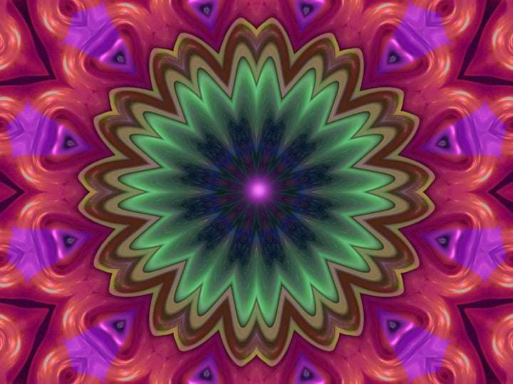 CALVENDO Puzzle Mandala 10 CB 1000 Teile Lege-Grösse 64 x 48 cm Foto-Puzzle Bild von Digital-Art, 10