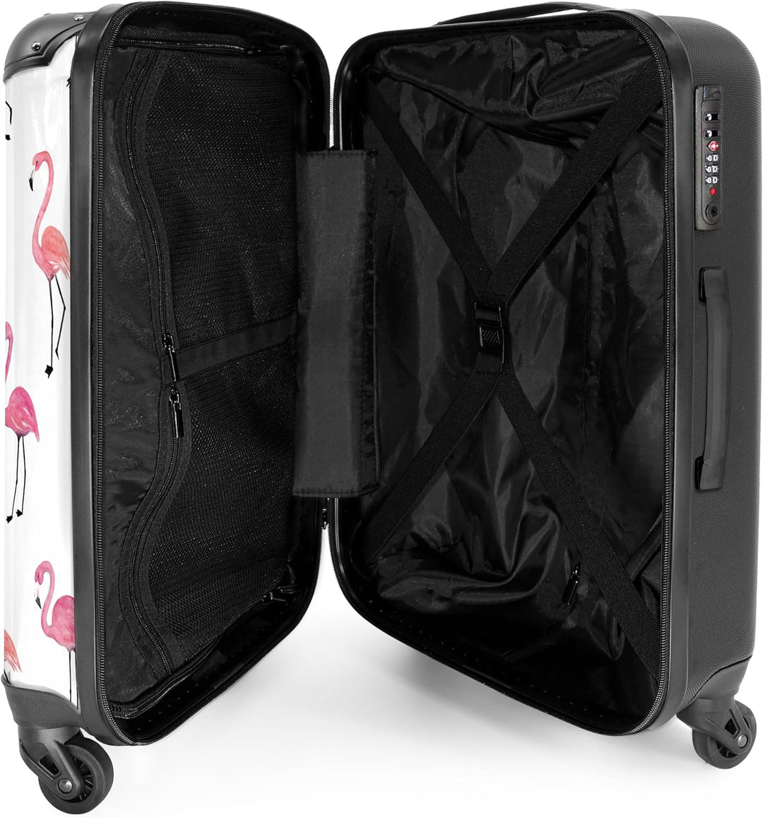 NoBoringSuitcases.com® Reisekoffer Kinderkoffer Mädchen Hartschalenkoffer Gross Trolley Gepäck Koffe