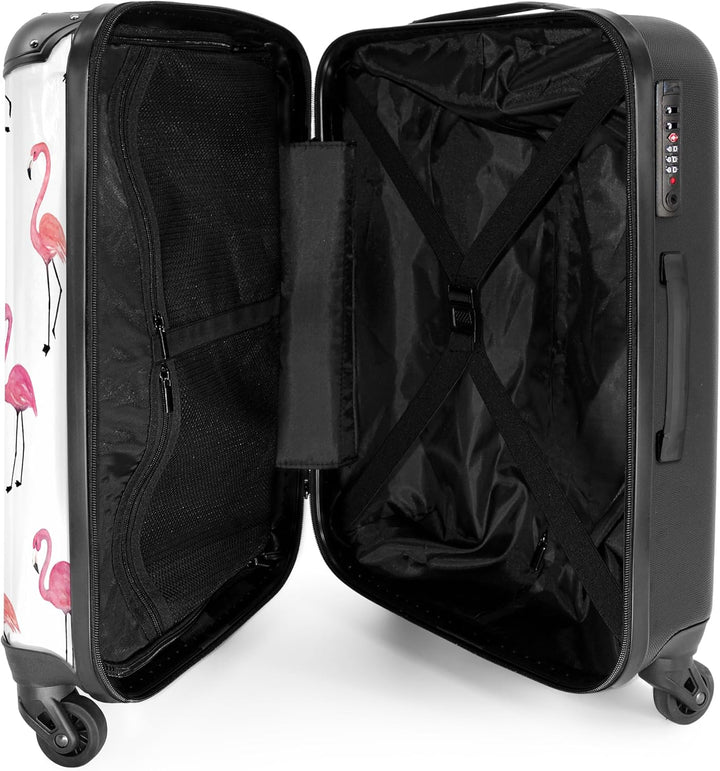 NoBoringSuitcases.com® Reisekoffer Kinderkoffer Mädchen Hartschalenkoffer Gross Trolley Gepäck Koffe