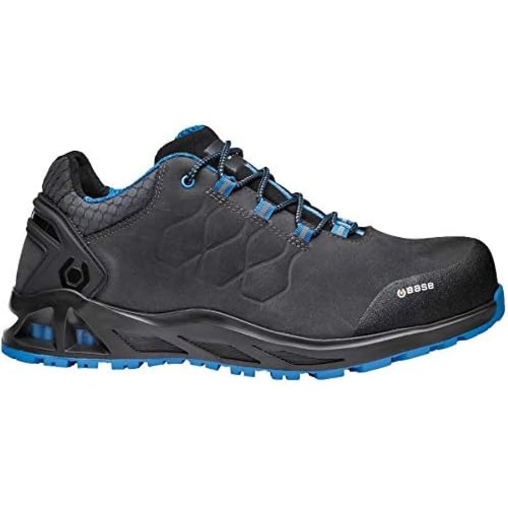 Base 1 Sicherheitsschuhe, grau und blau, 37 37 Grau/Blau, 37 Grau/Blau