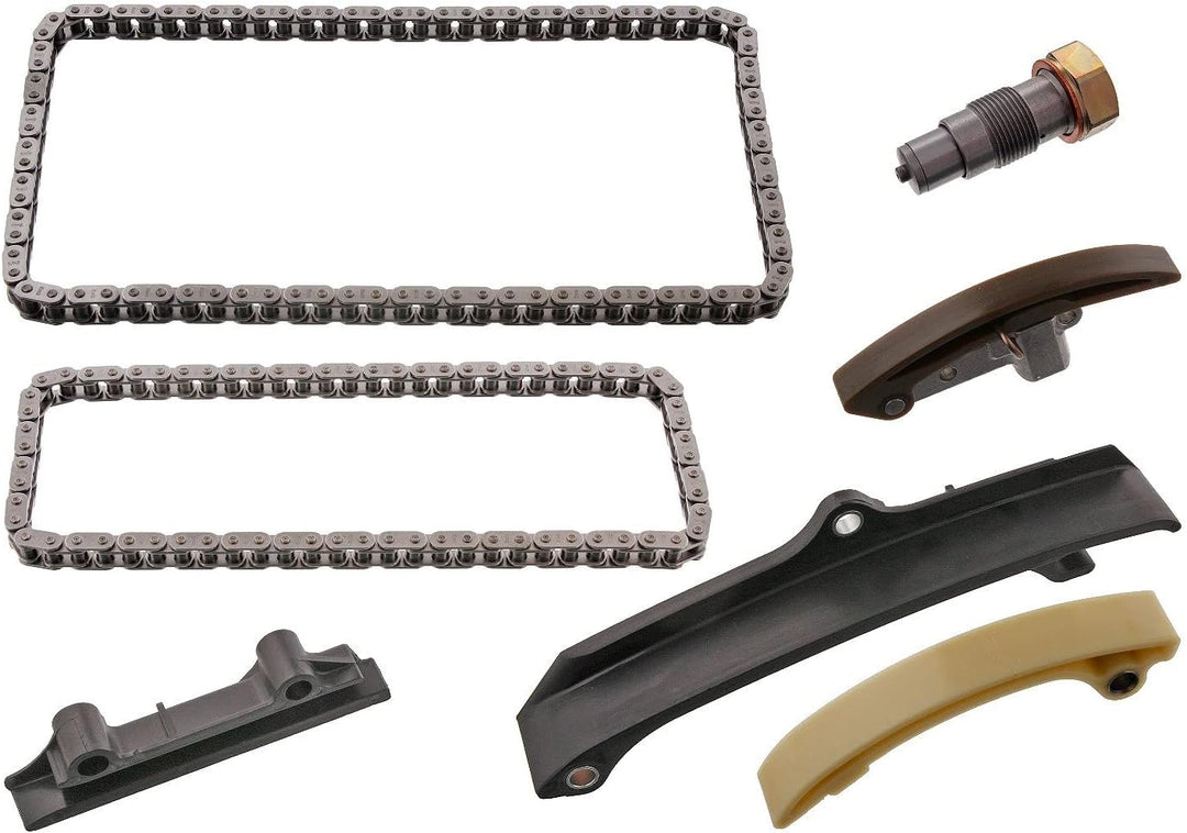 febi bilstein 33985 Steuerkettensatz mit Gleitschienen und Kettenspanner , 1 Stück