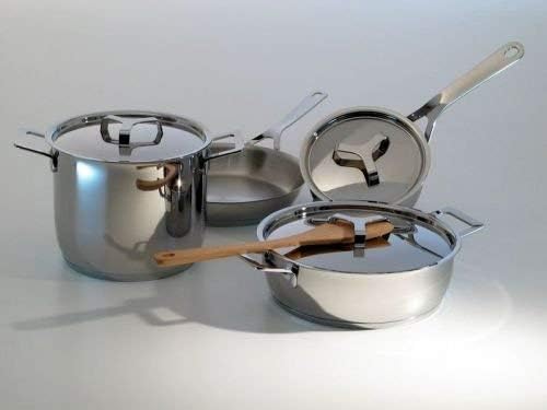 Alessi POTS & Pans Deckel, Edelstahl, Silber, 18 cm 5 x 20.5 x 8 cm Silber, 5 x 20.5 x 8 cm Silber