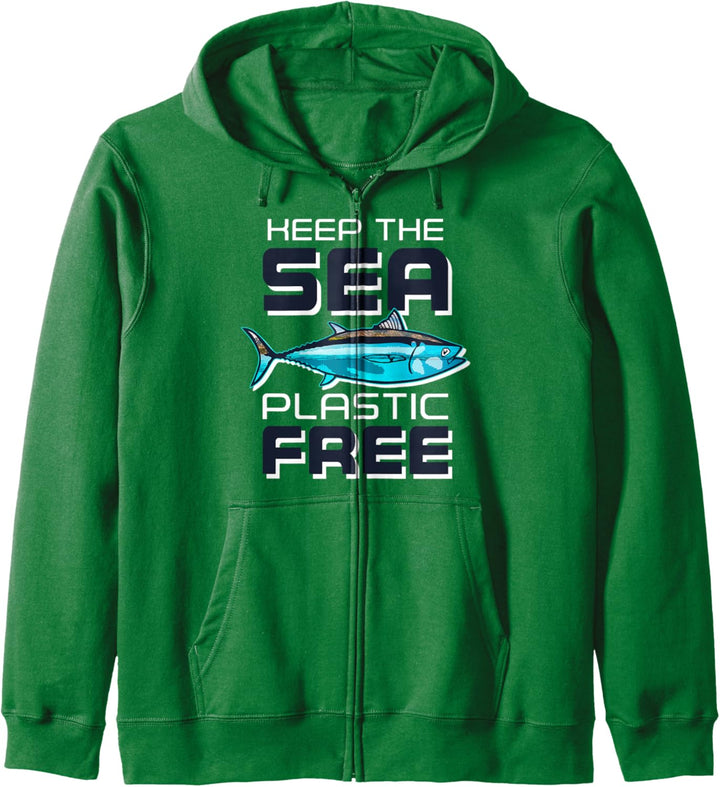 Earth Day 51. Jahrestag Meer Plastikfrei Sauberer Ozean Kapuzenjacke