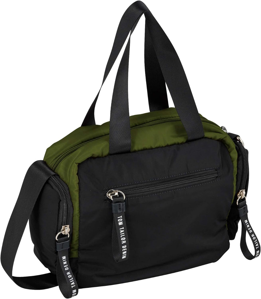 TOM TAILOR Damen Sandrine Cross Bag, M Mixed Khaki, Mixed Khaki