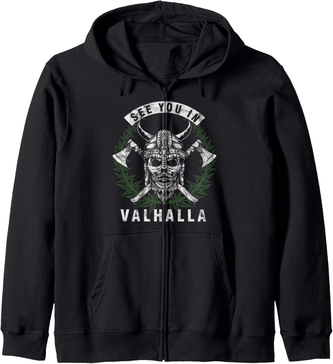 Wikinger Viking Odin Thor Walhalla Krieger Germanen Geschenk Kapuzenjacke