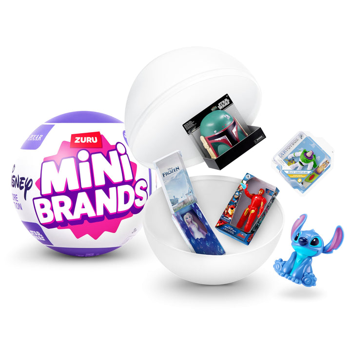 Mini Brands Disney Serie 3 von ZURU, Überraschungkapsel, Miniaturen beliebter Disney-Themen, grossar