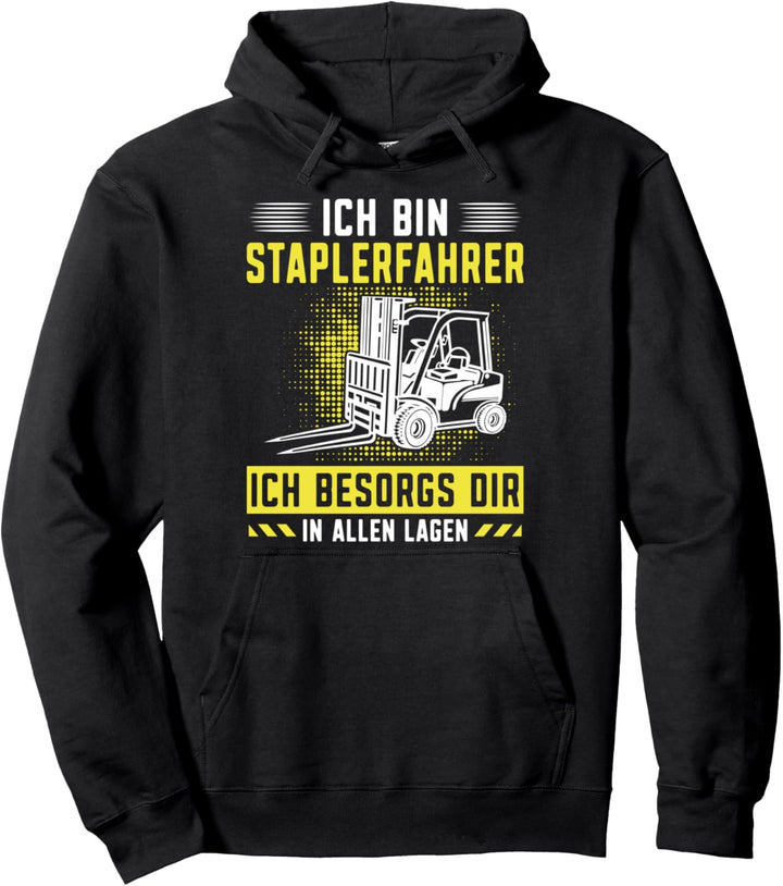 Fun zweideutig Staplerfahrer Geschenke Stapler Gabelstapler Pullover Hoodie