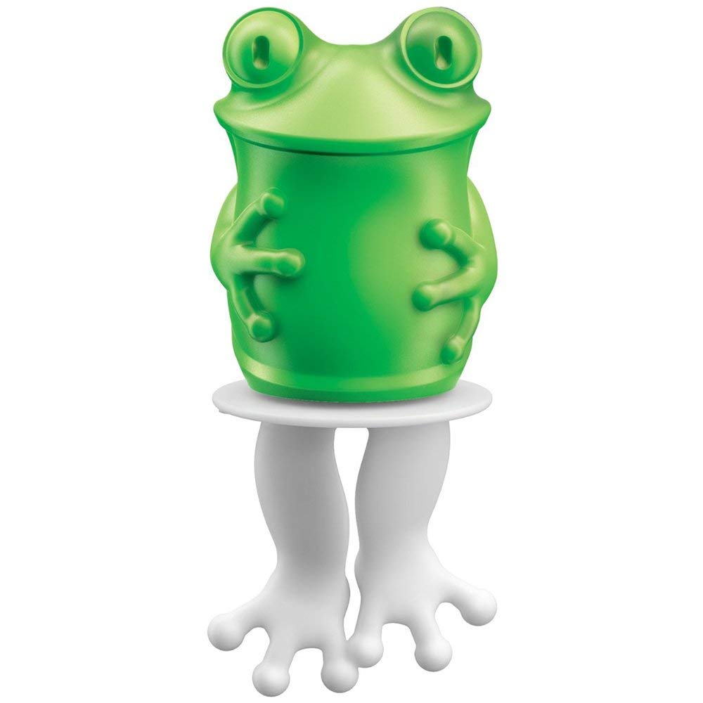 Zoku ZK123-011 Eisformen Ice Pop Frosch, 45 ml, Kunststoff, grün
