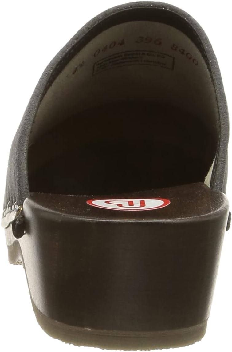 Berkemann Velours-Toeffler Unisex-Erwachsene Clogs 36 1/3 EU Blau, 36 1/3 EU Blau
