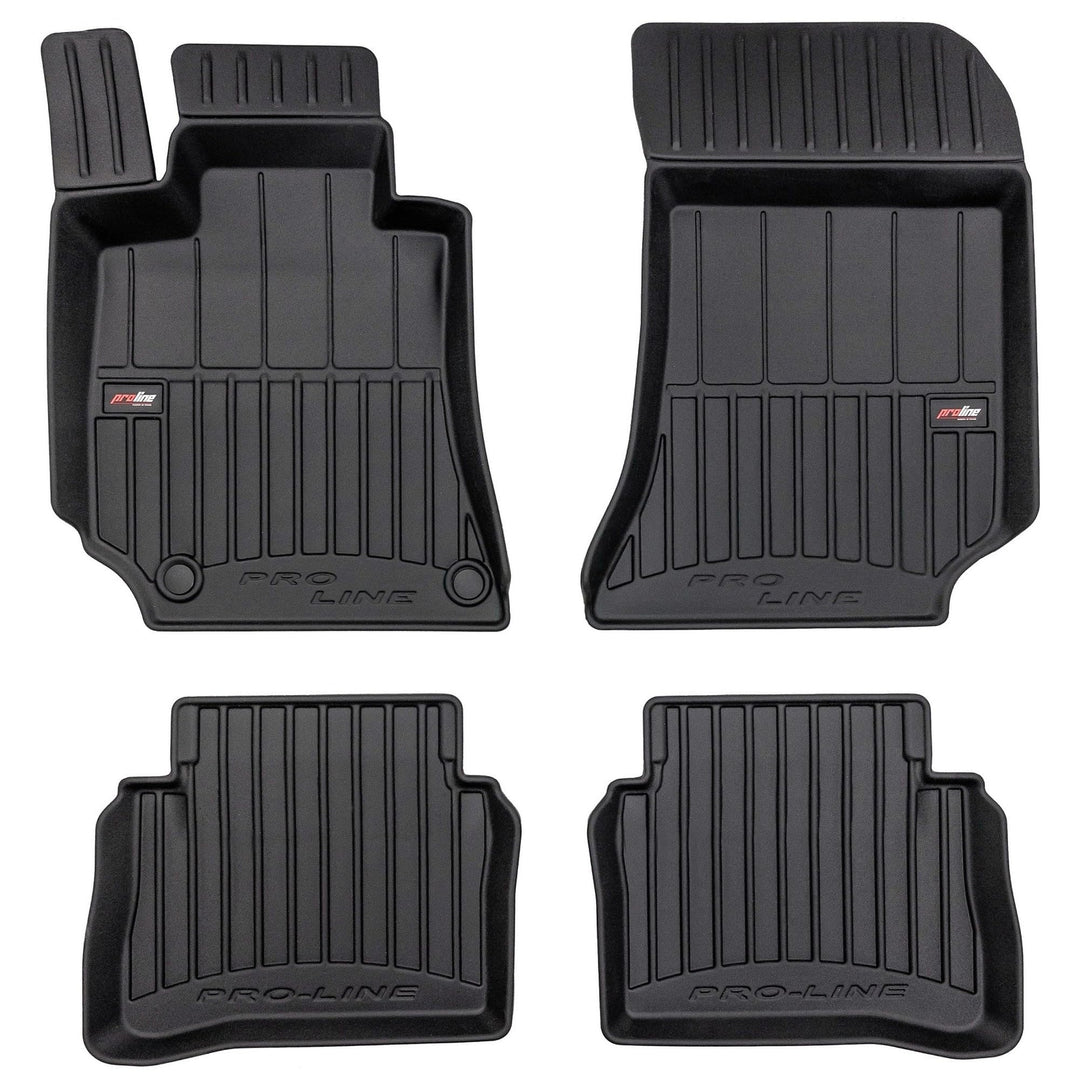 MOTOS Gummimatten Auto Fussmatte passend für Mercedes-Benz E-Klasse W212 2009-2016 Limousine Verbess
