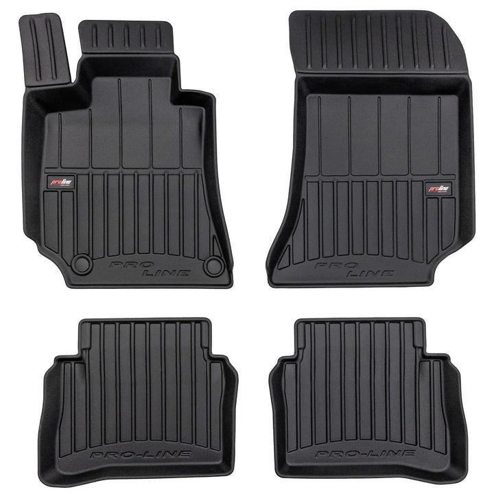 MOTOS Gummimatten Auto Fussmatte passend für Mercedes-Benz E-Klasse W212 2009-2016 Limousine Verbess