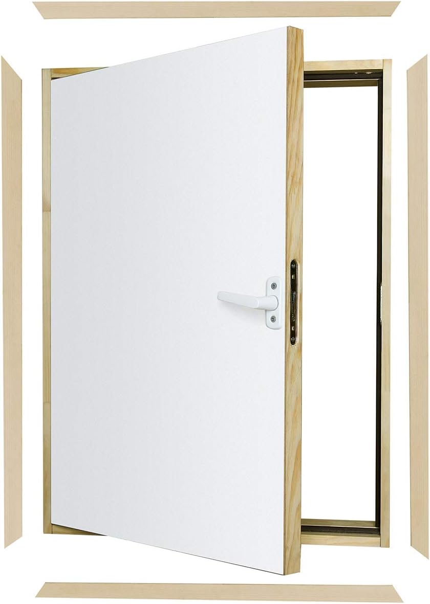 Kniestocktür FAKRO DWK 70 cm x 90 cm mit Wärmedämmung U=1,1 W/m²K 70 x 90 cm Weiss/Opulenter Garten,