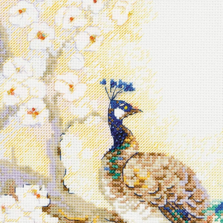 Riolis Kreuzstichset Persischer Garten, Weiss