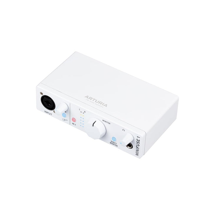 Arturia - MiniFuse 1 - Kompaktes USB-Audio-Interface mit Kreativer Software für Hochwertige Aufnahme