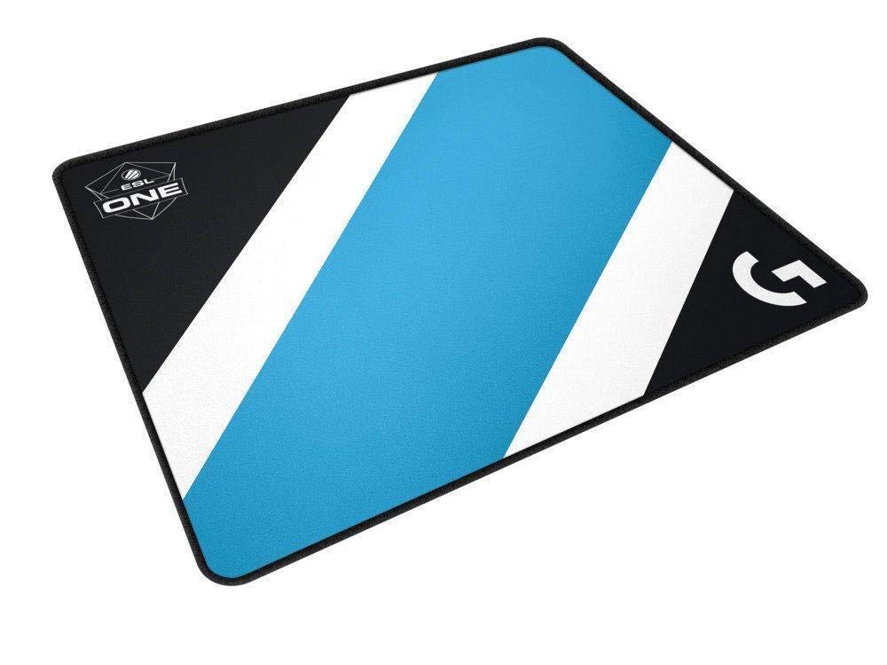 Logitech G640 Gaming Mauspad aus Stoff, 460x400 mm, 3mm flaches Profil, Geringe Oberflächenreibung,