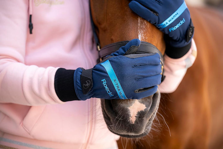 Roeckl Sports Reithandschuh Wynne, Turnier Winter Handschuh, 3 Farben, Grösse 6-11 9 Mokka, 9 Mokka