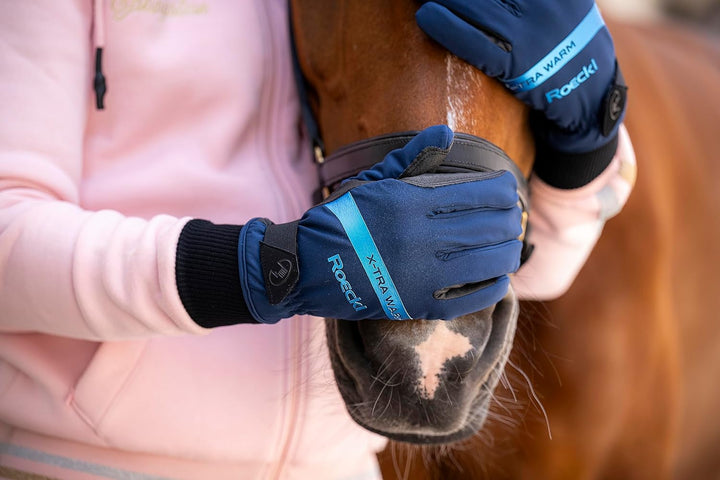 Roeckl Sports Reithandschuh Wynne, Turnier Winter Handschuh, 3 Farben, Grösse 6-11 6 Mokka, 6 Mokka