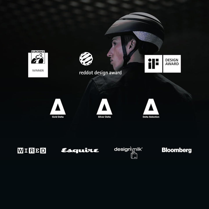 Closca - Faltbarer Fahrradhelm für Erwachsene Helmet Loop. Helm für Fahrrad, E-Roller und E-Scooter