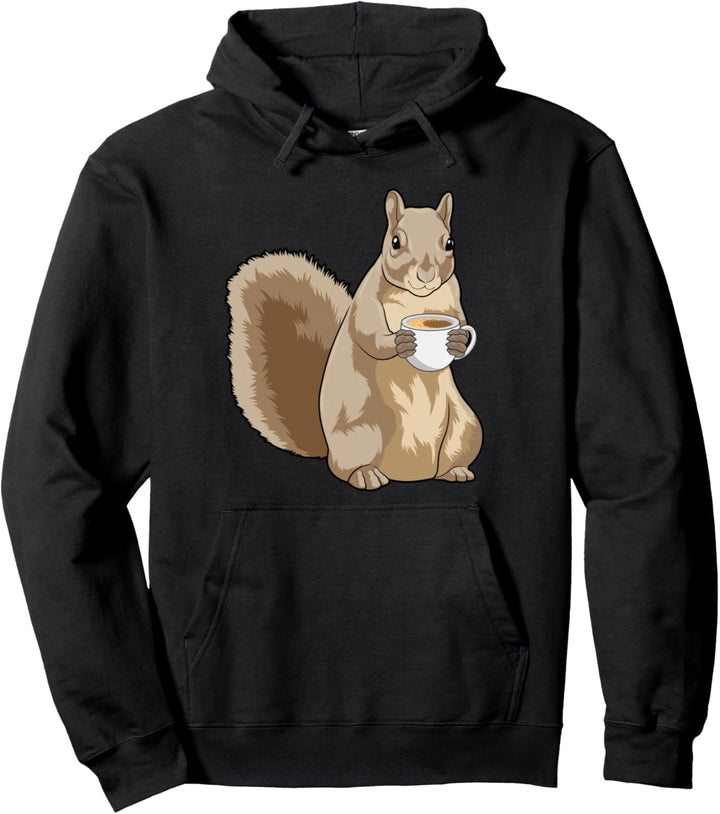 Eichhörnchen Kaffee Tasse Pullover Hoodie