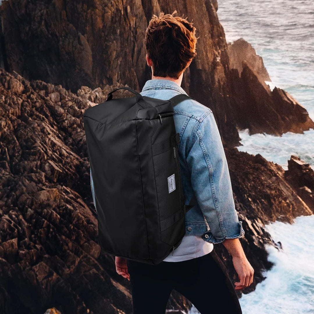 Laripwit Reisetasche Herren 40L Mittelgross Sporttasche mit Schuhfach und Nassfach Weekender Travel