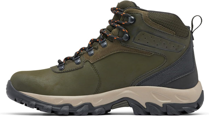 Columbia Newton Ridge Plus II Herren-Wanderstiefel, Wildleder, wasserdicht 40 EU Deep Olive Desert S