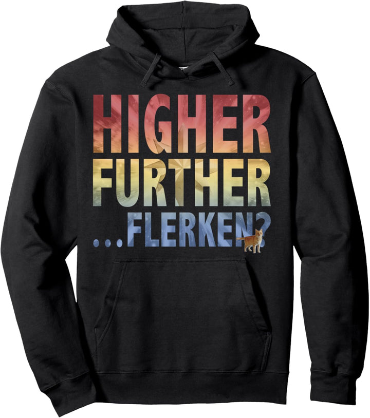 Captain Marvel Higher Further Flerken Pullover Hoodie