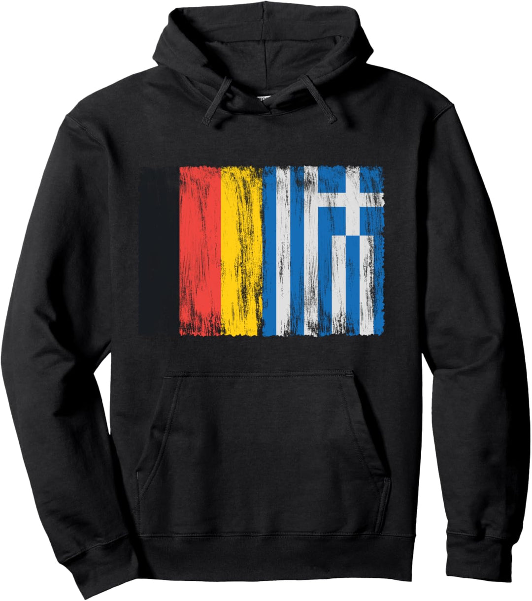 Deutschland & Griechenland Griechisch Flagge Flaggen Pullover Hoodie