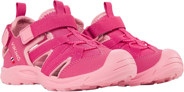 Viking Unisex Kinder Adventure Sandal 27 EU Weit Pink Light Pink, 27 EU Weit Pink Light Pink