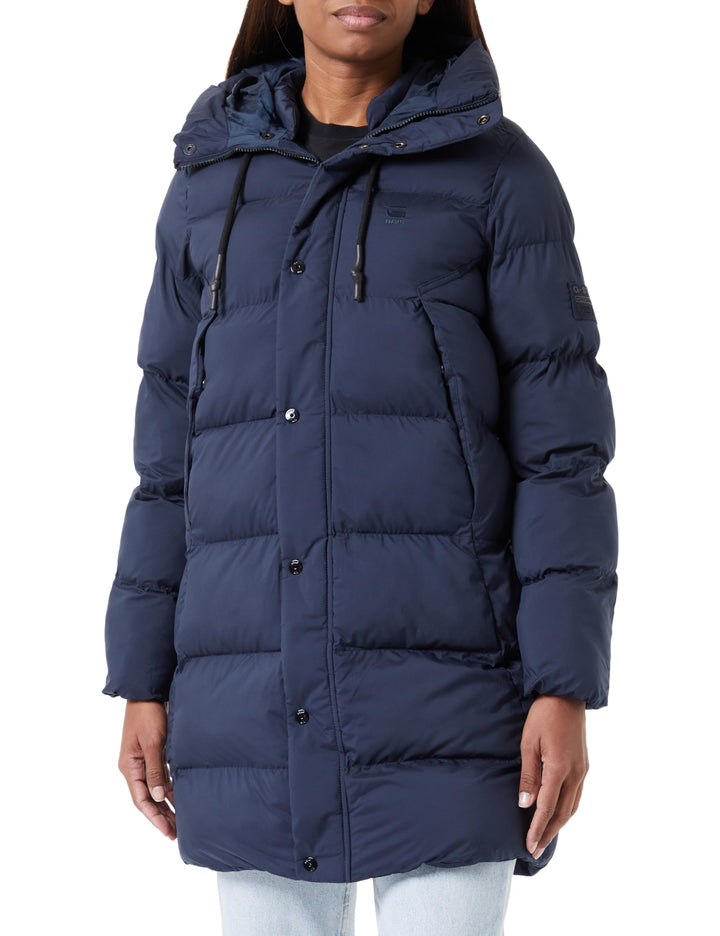 G-STAR Damen Whistler Parka Puffer M Blau (salute D23535-D199-C742), M Blau (salute D23535-D199-C742