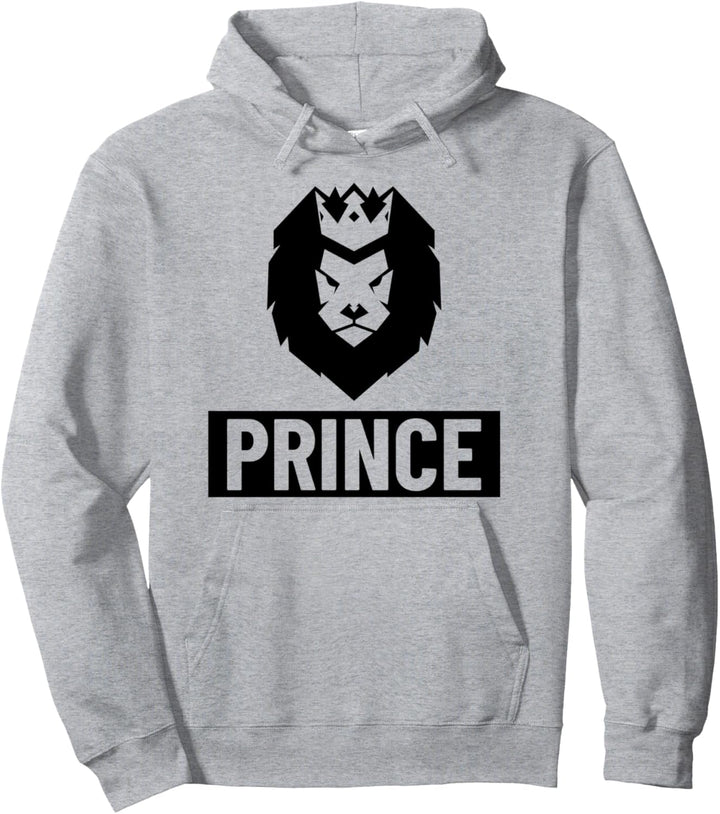 Vater Sohn Partnerlook Prince Löwe Partner Outfit Pullover Hoodie