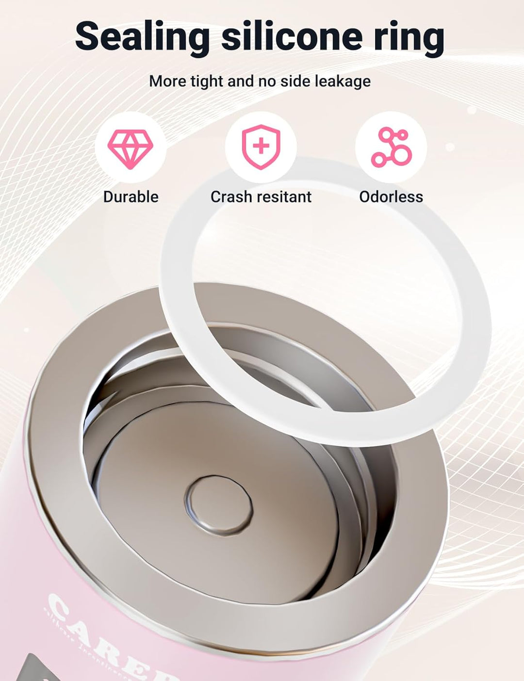 CARER BEAUTY Flaschenwärmer Baby unterwegs LCD-Display USB-Aufladung Konstante Temperatur Schnelles