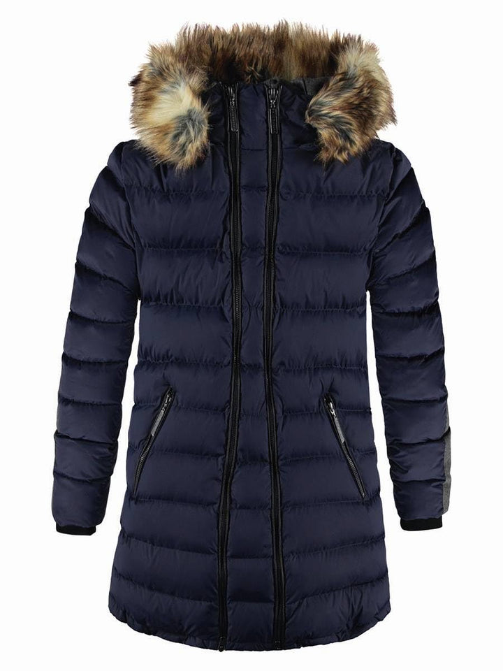 bellybutton Damen M. Kapuze Jacke 46 Blau (Peacoat|blue 3470), 46 Blau (Peacoat|blue 3470)