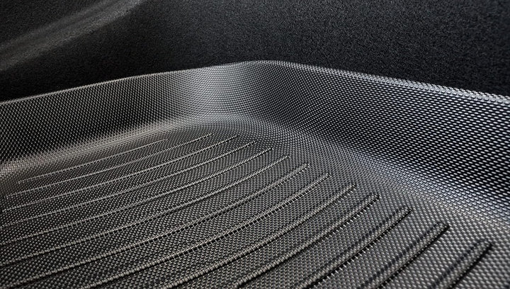 TLECTRIC Kabelfach Kofferraummatte Hinten für Tesla Model Y Wasserdicht Hoher Rand Kabelfach Kofferr