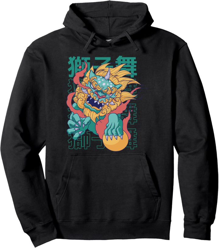 Mythologie des chinesischen Hundes. Pullover Hoodie