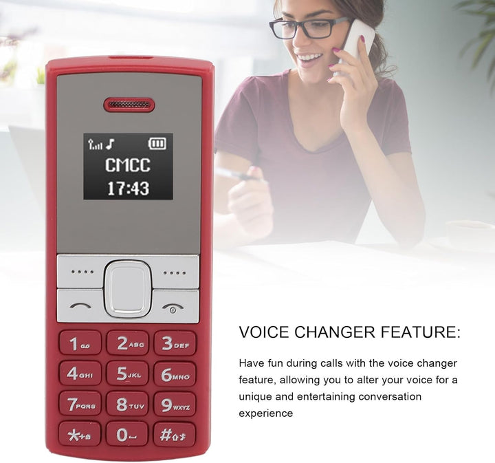 Entsperrtes Kleinstes Mobiltelefon – BM150 Tiny Mobile, GSM 2G Small Mobil Handy, Bluetooth Dual-SIM