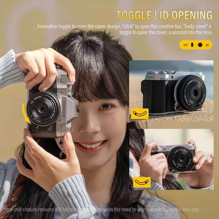 VILTROX 28mm F4.5 XF Autofokus Objektive für Fuji X Mount Kamera Objektive Lenses Kompatibel Fujifui