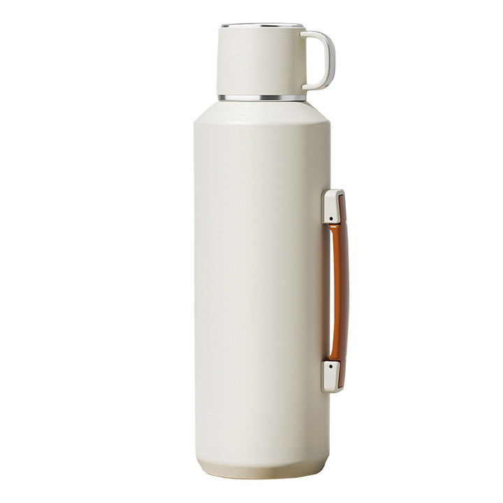 Simcat 1500ml Thermoskanne Thermosflasche 316 Edelstahl, Edelstahl Trinkflasche (hält 24 Stunden), T