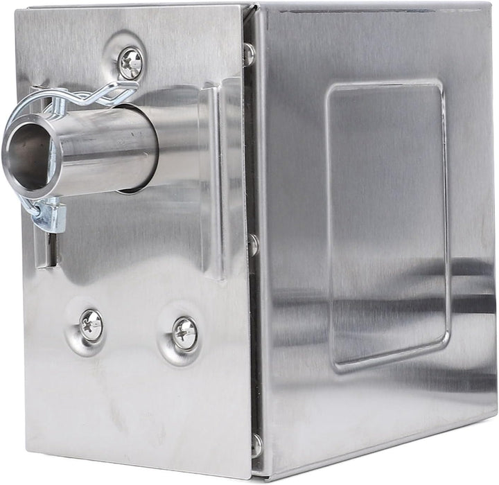 Asixxsix 45-W-Grill-Elektro-Ersatz-Rotisserie-Motor, Edelstahl-BBQ-Motor für Schweine-Ziege-Hähnchen