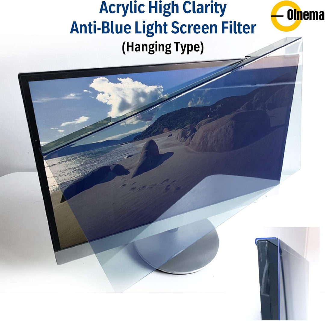 Acrylic Anti Blaulichtfilter Universal I Anti Blue Screen Protector I Anti UV I Augenschutz I Displa