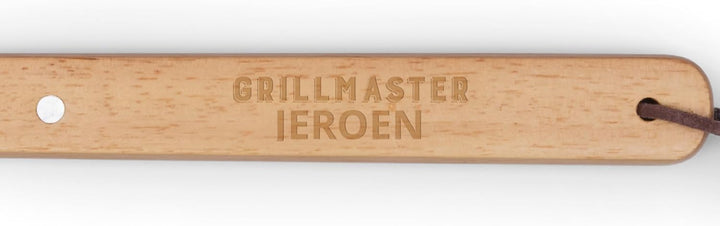 Grill gabel personalisiert mit Name Order Botschaft - Fleischgabel mit Gravur und aus Edelstahl mit